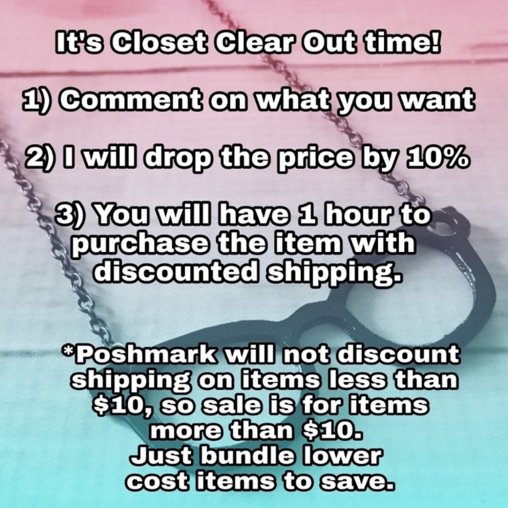 CLOSET CLEAR OUT TIME!!