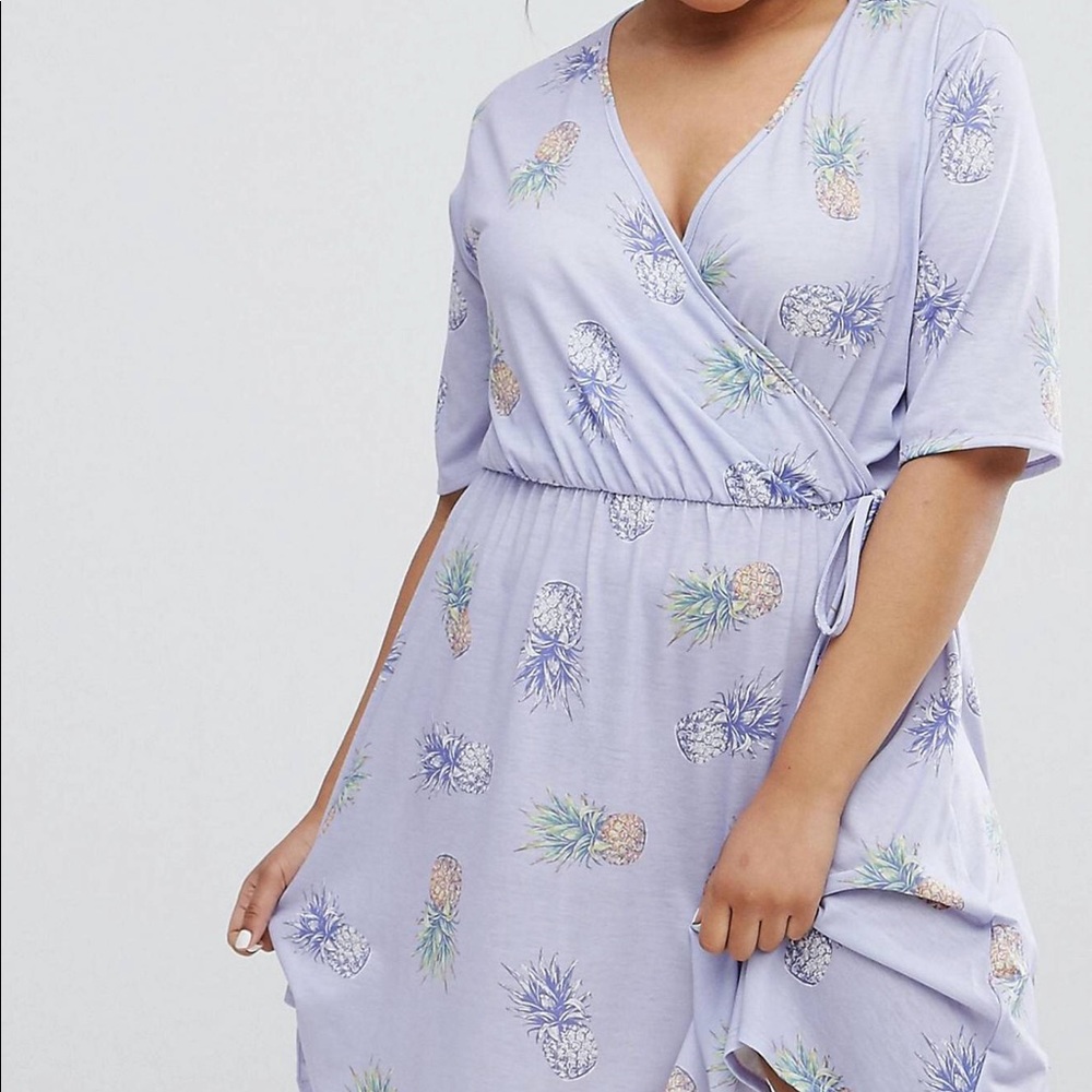 ASOS Curve pineapple 🍍 dress