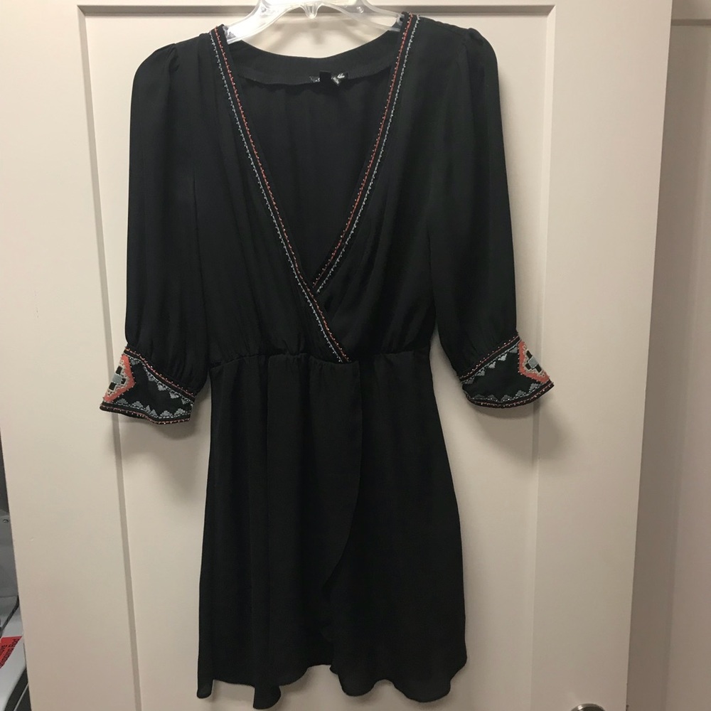 Marineblu Black Shift Dress