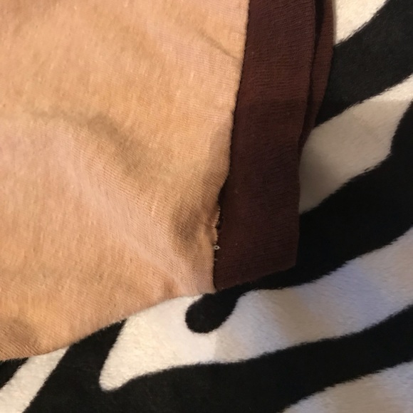 True Vintage Farrah Fawcett  Ringer Tee Shirt 70s - Picture 3 of 8