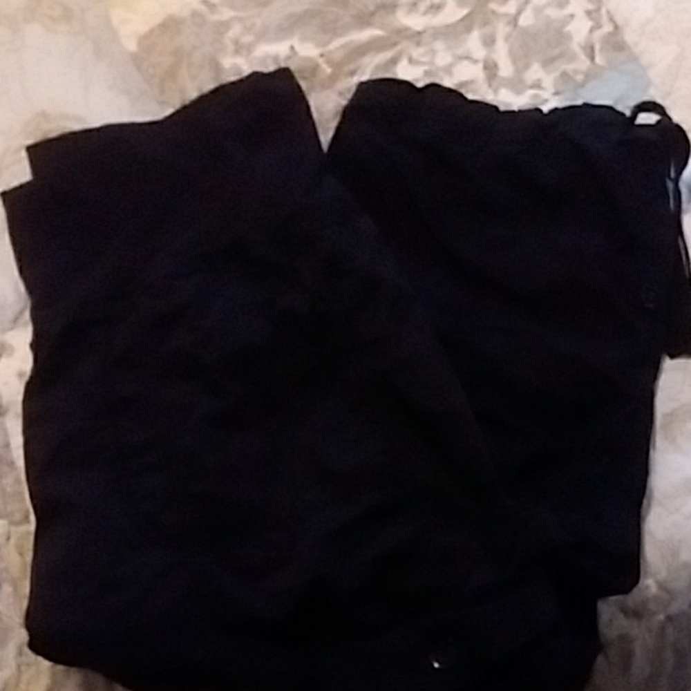 Calvin Klein black capris
