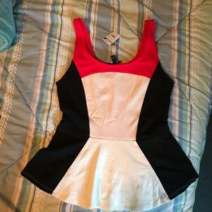 Express peplum tank top Express peplum tank top