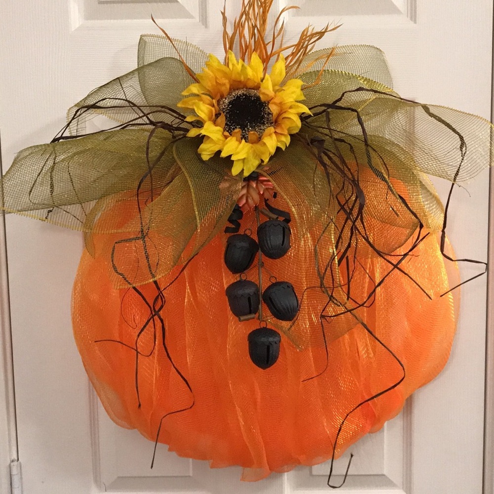 Pumpkin Wreath