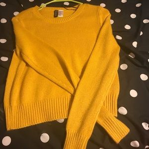 Mustard yellow sweater Mustard yellow sweater