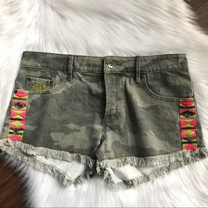 Camo shorts