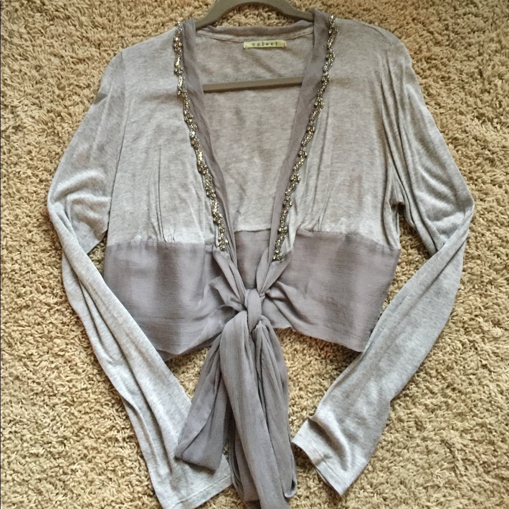 Velvet: Silk Sweater