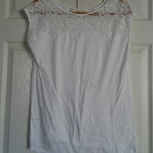 Lace Top Tee