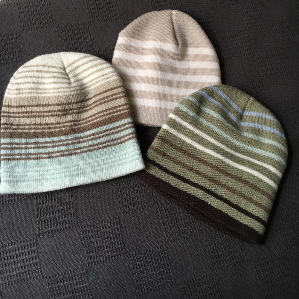 Set of 3 cute beanies
