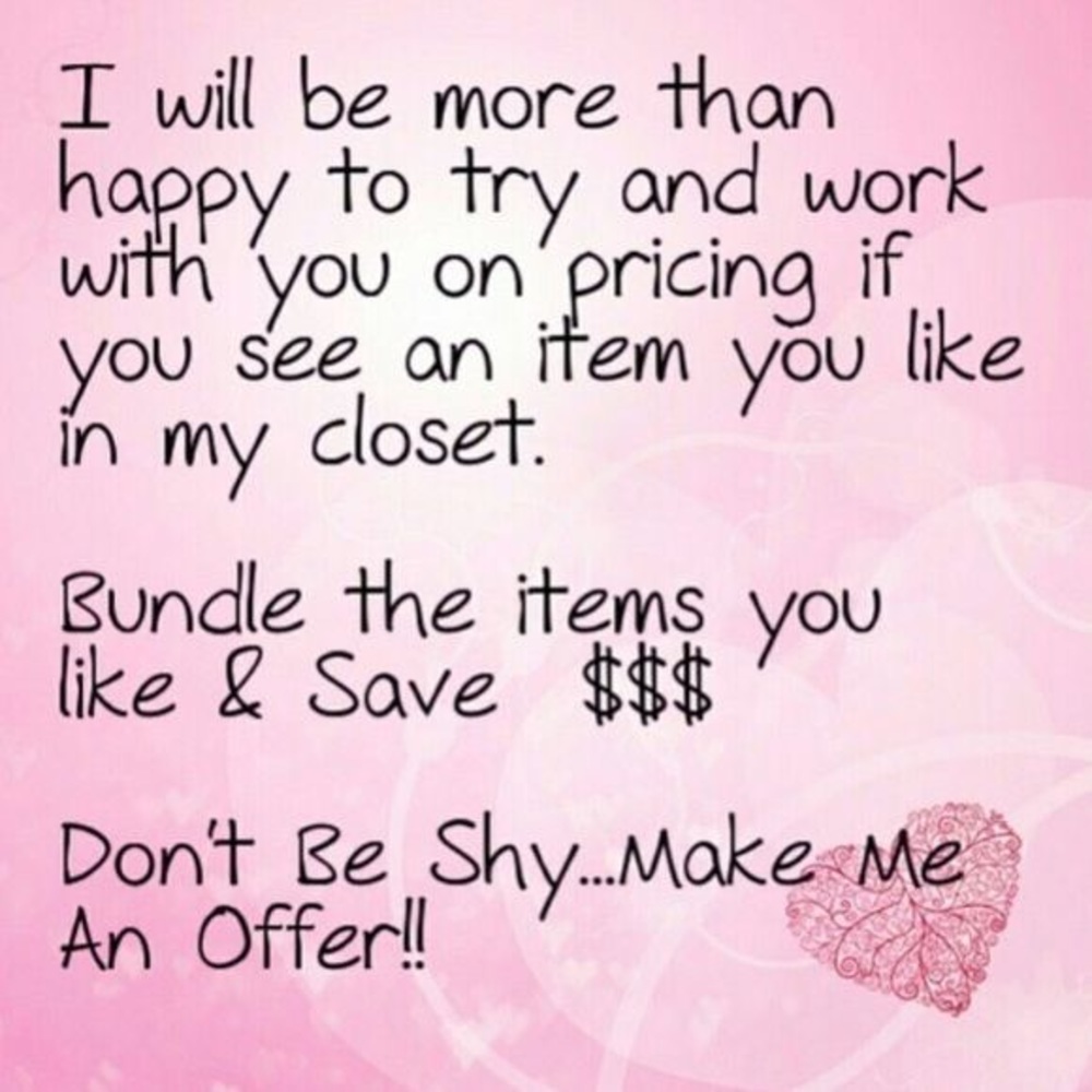💕Bundle & Save! Make an offer.. 💕