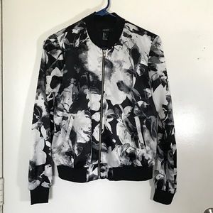 Silky Black & White Jacket