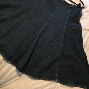 Jones New York denim circle skirt