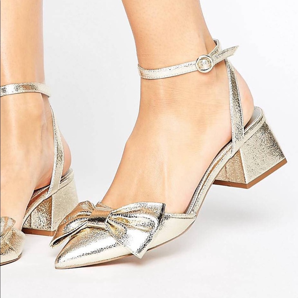 Asos bow heels