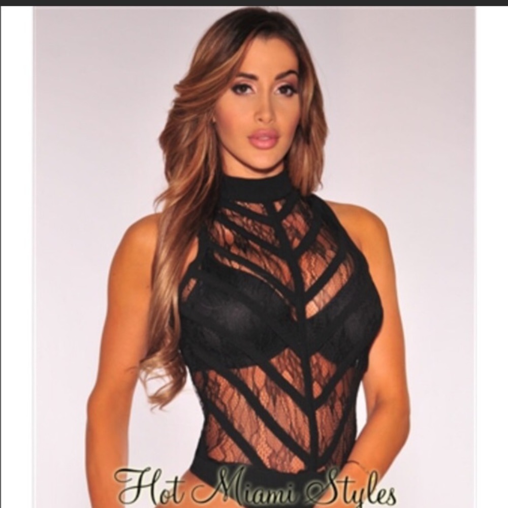 Sexy Lace Bodysuit