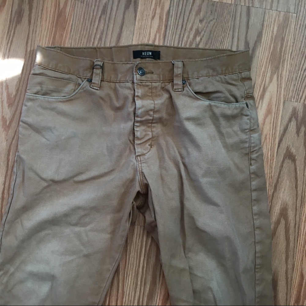 Tan neuw pants
