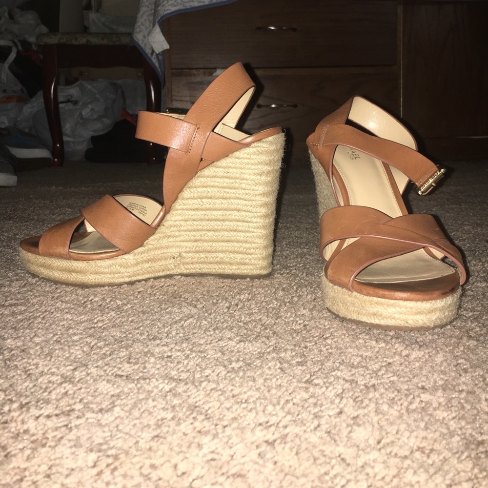 Michael Kors espadrille wedges