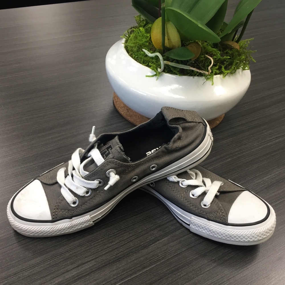 Gray Women Converse