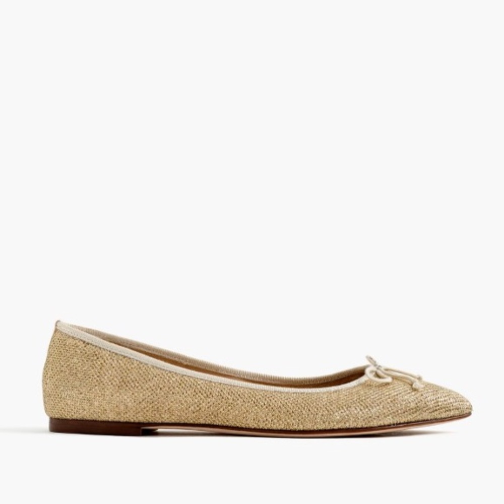 ✨J.CREW GEMMA GLITTER FLAT✨