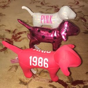 LIMITED EDITION VICTORIA’S SECRET PINK DOGS