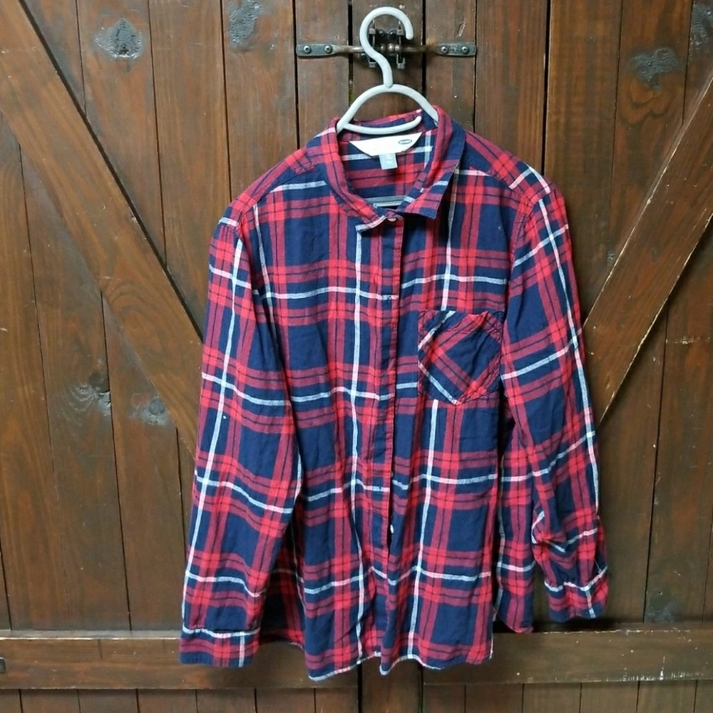 Flannel button up