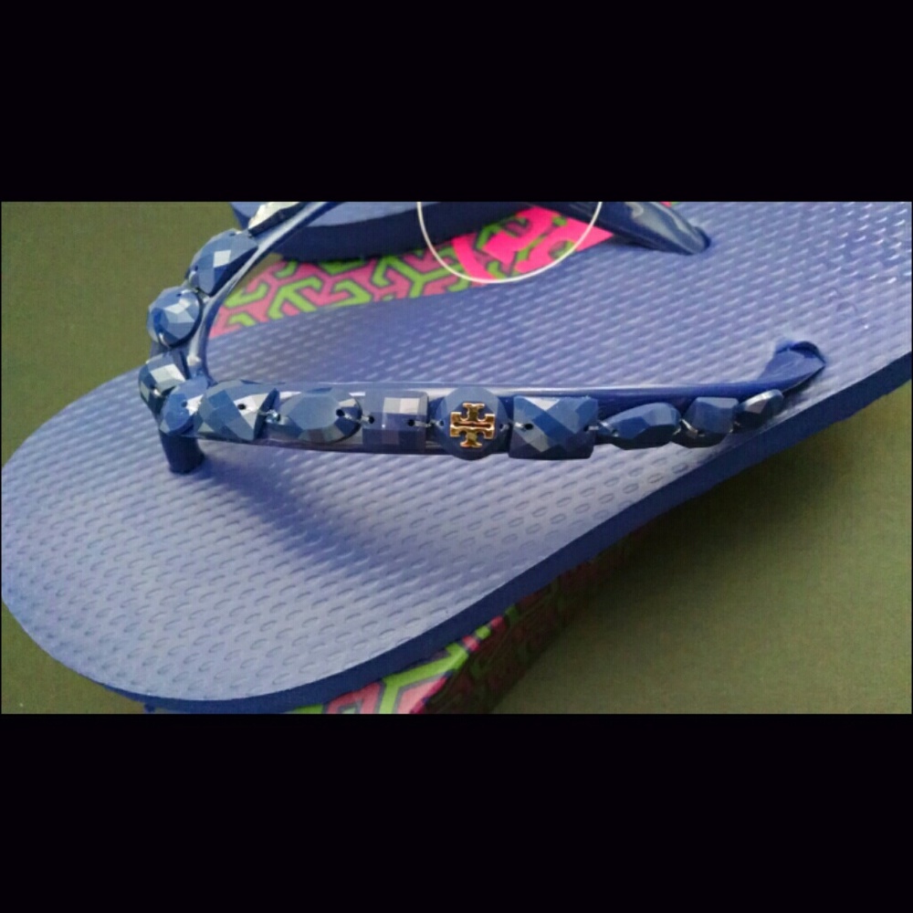 Tory Burch Jeweled Flip-Flop
