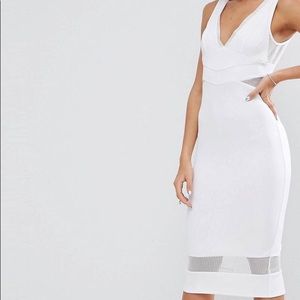 White Midi Dress