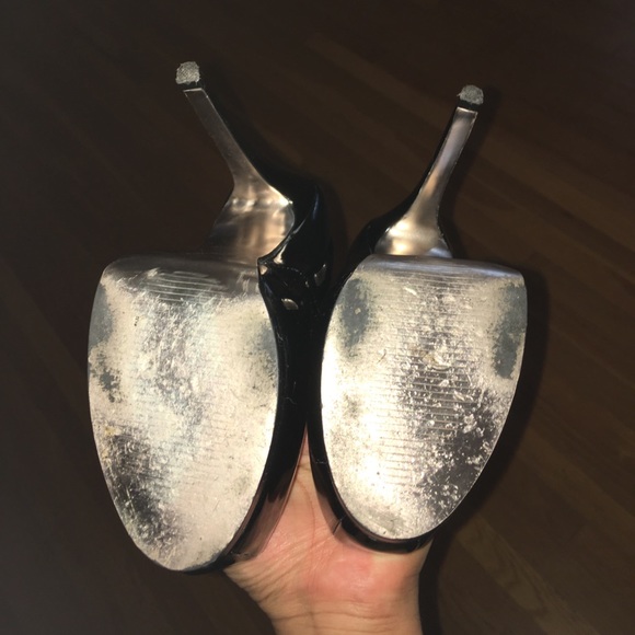 Steve Madden black heels size 6 - Picture 4 of 4