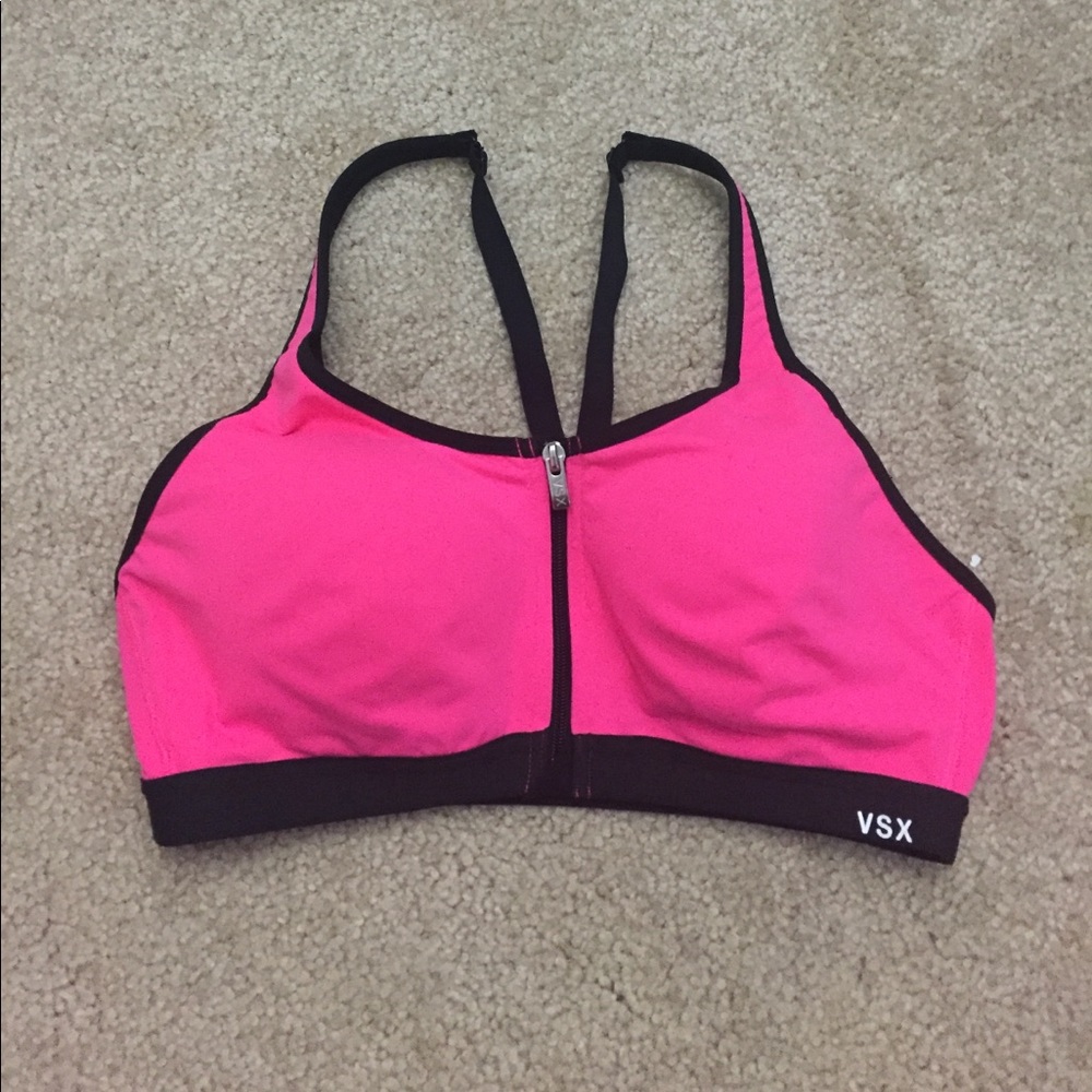 Victoria's Secret Zip Up Sports bra