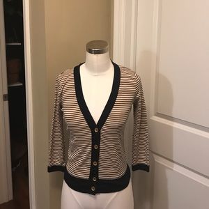 3/4 sleeve cotton J Crew cardigan - perfect fit