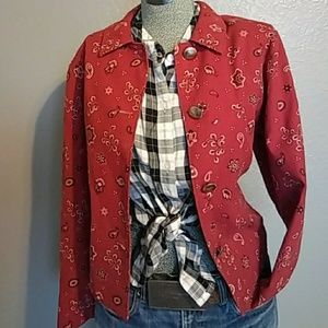 Vintage bandana jacket Vintage bandana jacket