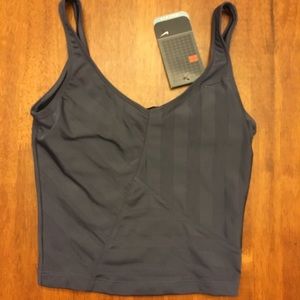 Nike crop running tank, dry fit