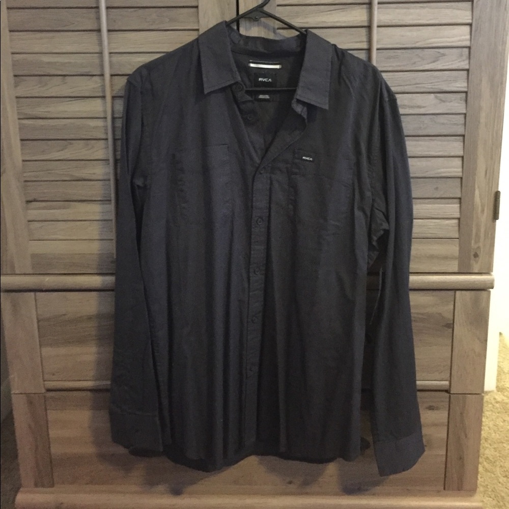 RVCA long sleeve dress shirt
