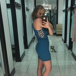 BEBE dress (blue) BEBE dress (blue)
