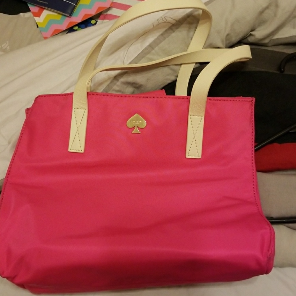 Kate Spade bright pink bag