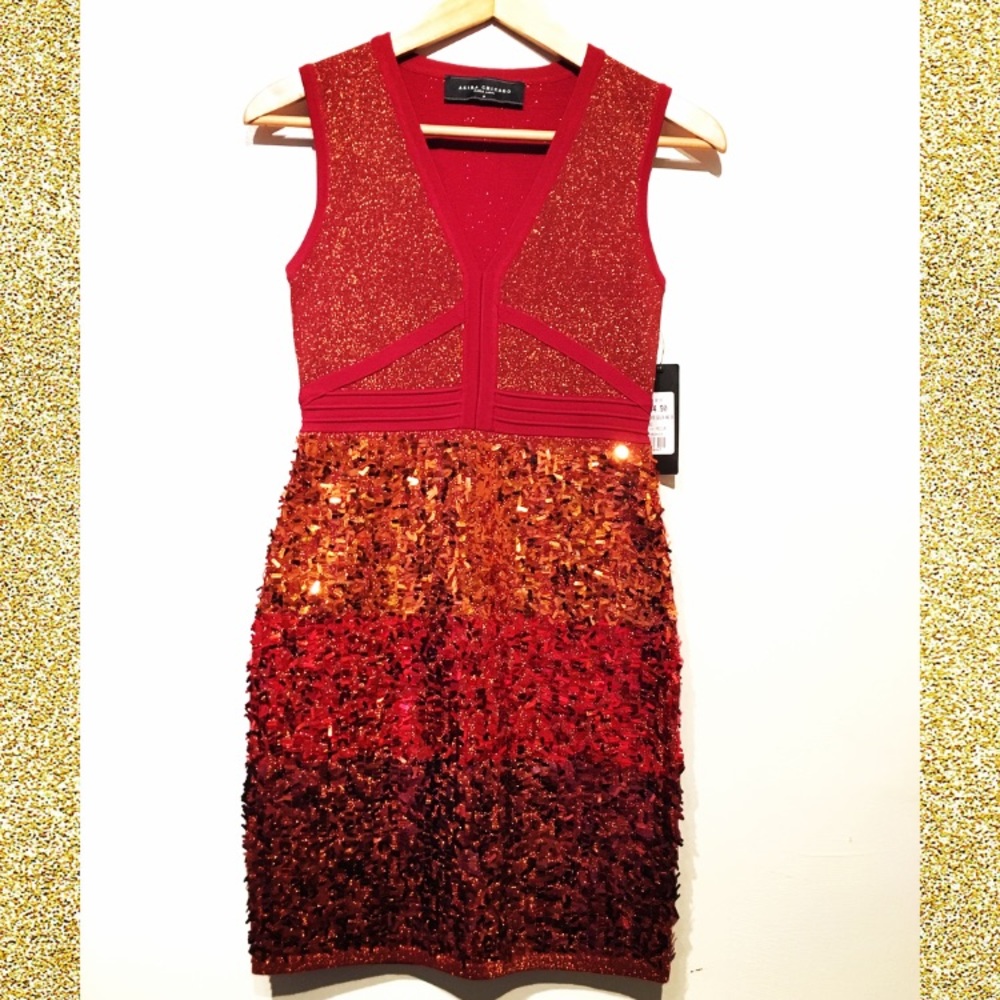 Akira Chicago Black Label Bodycon Sequin Dress