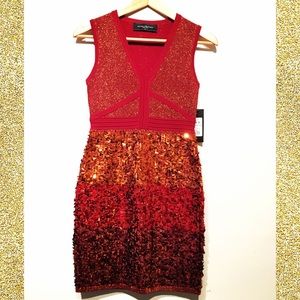 Akira Chicago Black Label Bodycon Sequin Dress