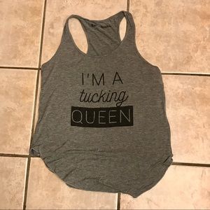 Barre Socks I'm a tucking Queen Tank