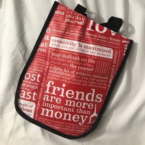 lululemon shopping bag