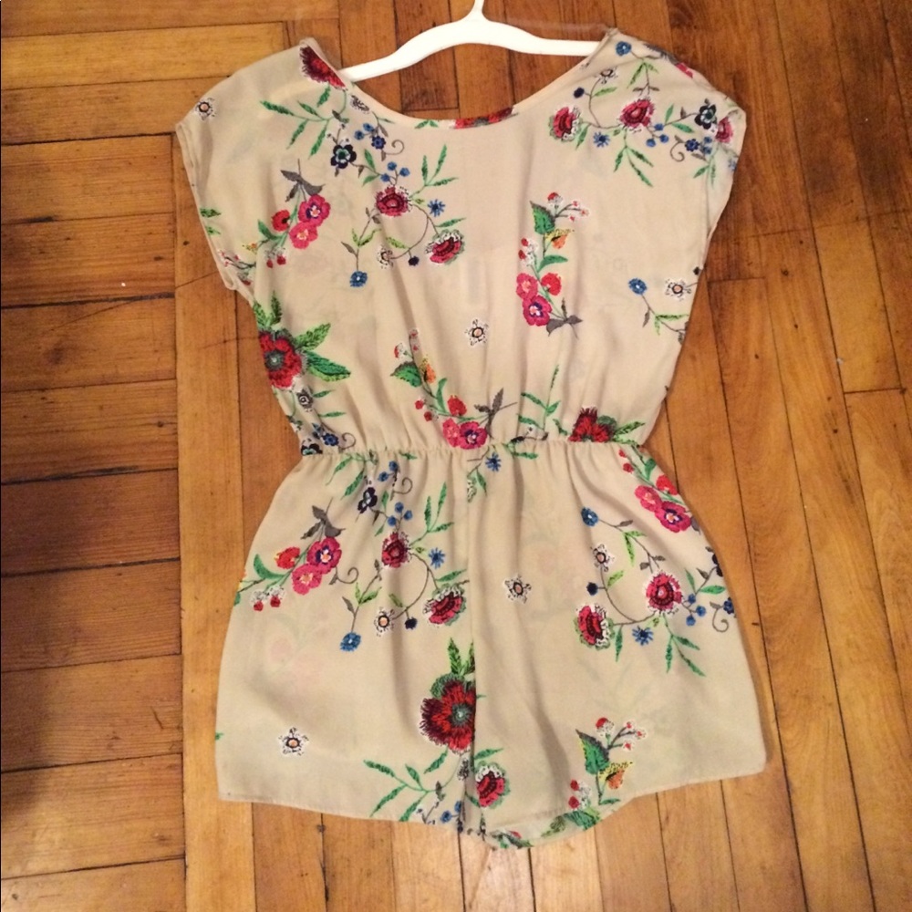 Floral Romper