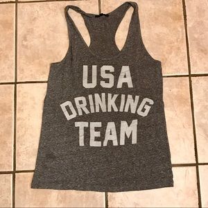 Brandy Melville USA 🇺🇸 Drinking 🍺 Team Tank