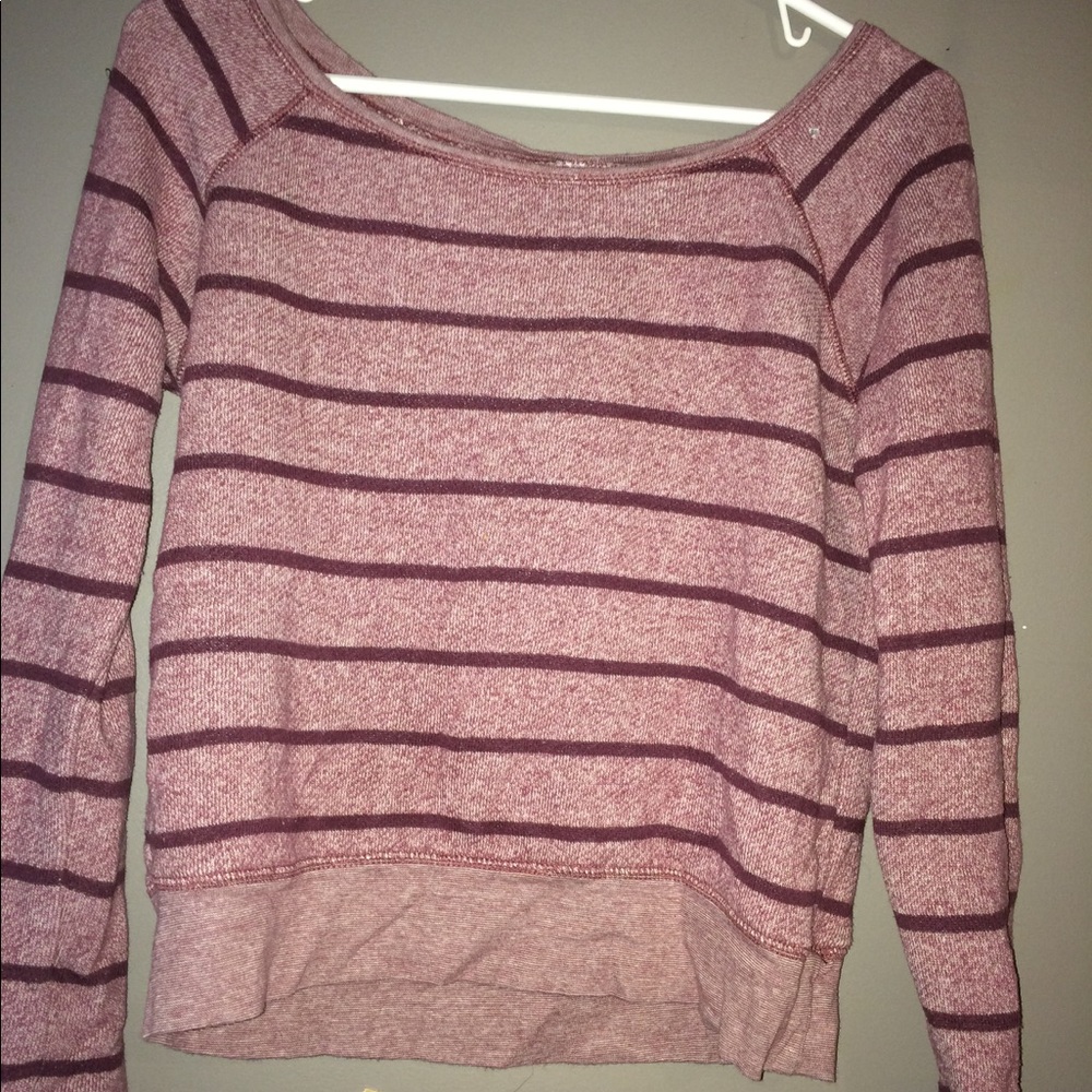 Off the shoulder sweater