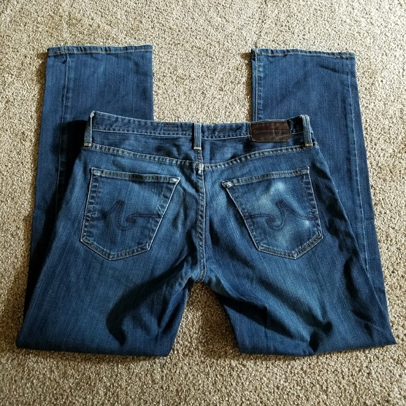 💙32x34 AG Straight Leg Jeans - Picture 5 of 6