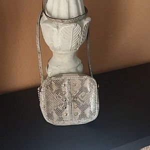 Michael Kors Angora Snake Print Cross Body Purse Michael Kors Angora Snake Print Cross Body Purse