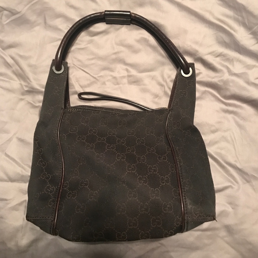Gucci GG Canvas Hobo Handbag