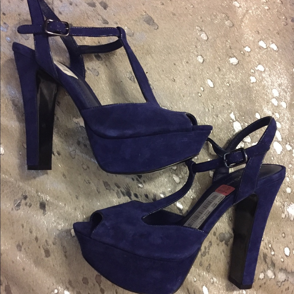 BCBG Royal Blue/Purple Heels, Never Been Worn