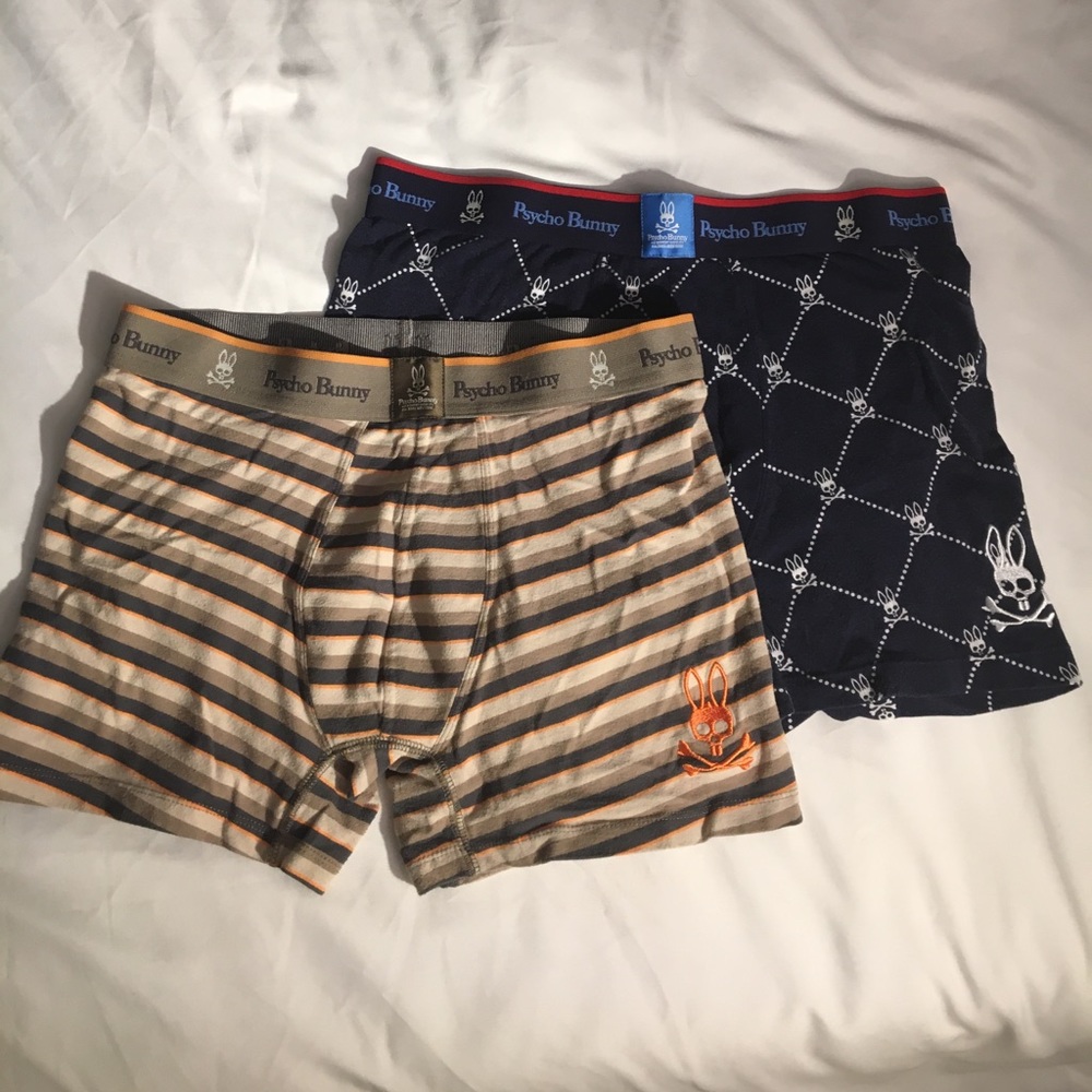 Psycho Bunny Men's Briefs Pair - Medium