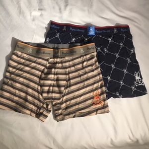 Psycho Bunny Men's Briefs Pair - Medium