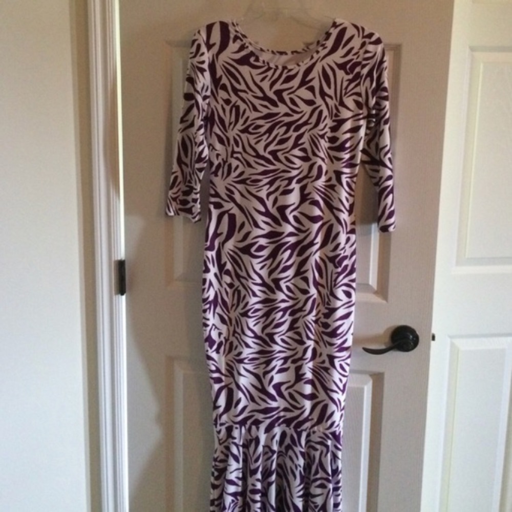 Maxi mermaid dress