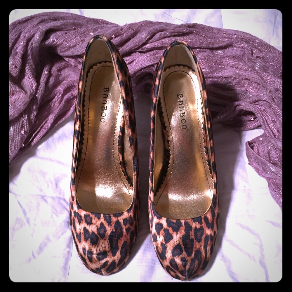 Cheerful Cheetah Print Heels! 👠💫