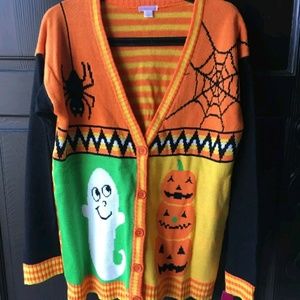 Womens Halloween Cardigan Womens Halloween Cardigan