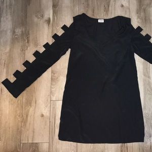 Black TOBI Band Arm Dress